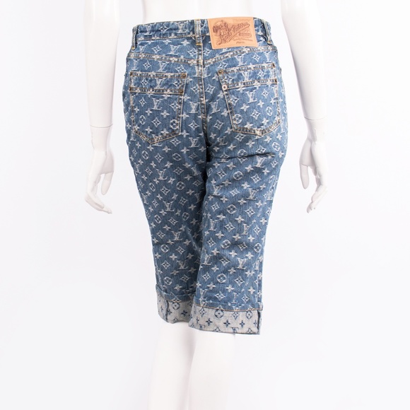 Louis Vuitton Monogram FR38 Denim Short - Picture 3 of 8